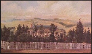 The Lührs Homestead at Payneham -- 1870.